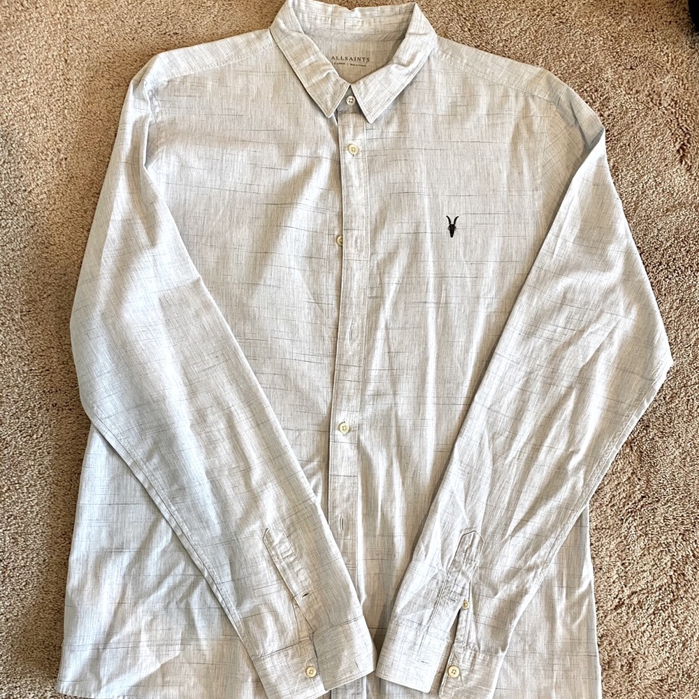 Allsaints button down shirt